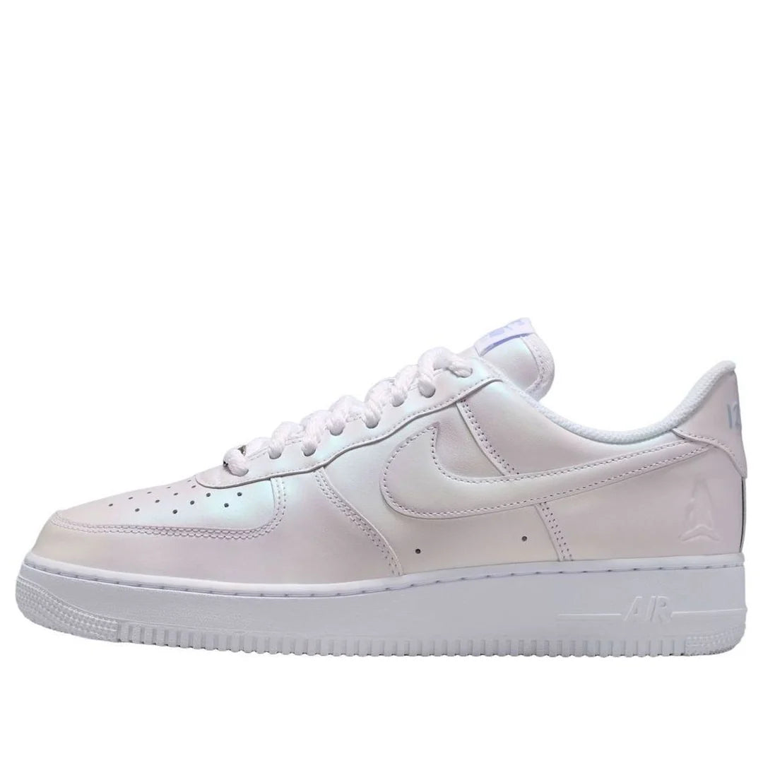 Nike Air Men’s Force 1 Low x Ja Morant White Pearlescent 10 mens