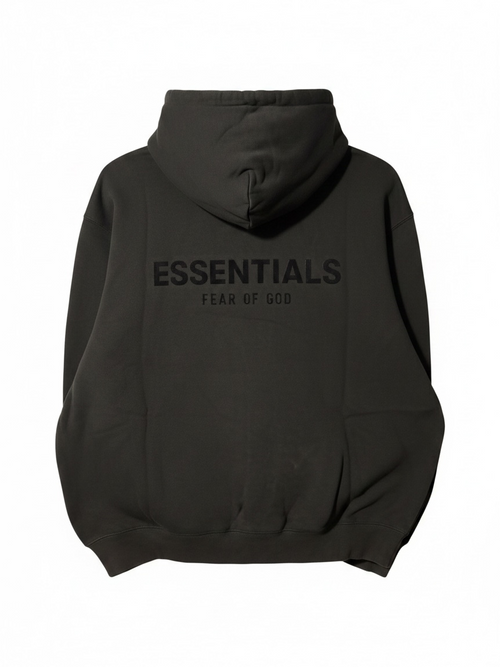 ESSENTIALS Fear of God Stretch Limo Black Hoodie