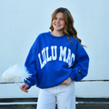 Lulu Mac Sweatshirt Royal/White - Puff: Royal/White / X-Large